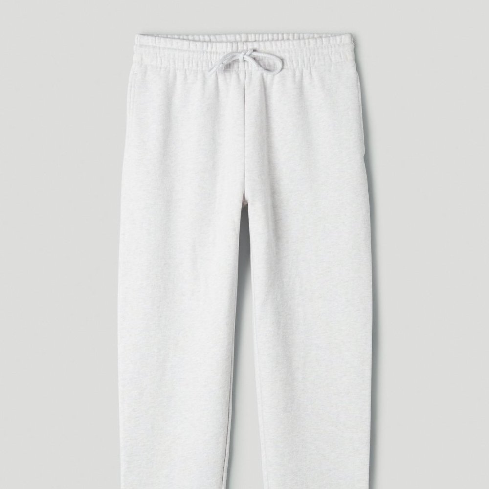 Aritzia TNA Cozy Perfect Sweatpant in Cloud White